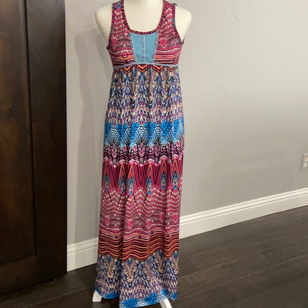 Truly Me Maxi dress multi women’s small